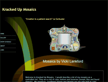 Tablet Screenshot of krackedupmosaics.com